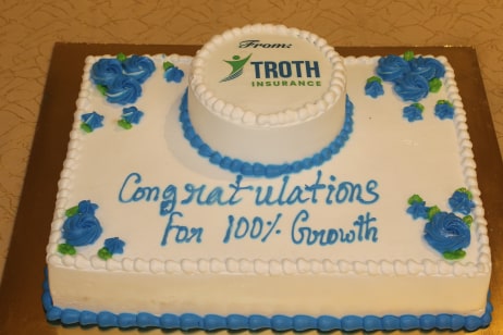 Congratulations for 100% Growth